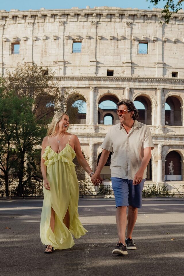 Karla e Léo - Coliseu - Roma - Itália Karla e Léo - Coliseu - Roma - Itália
