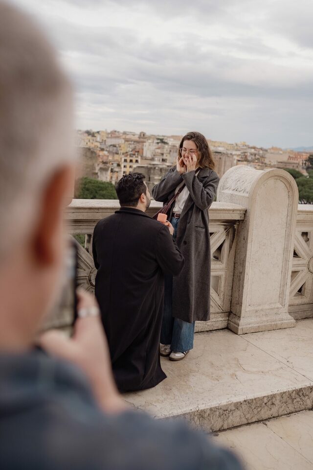 Bia e Guilherme - Pedido de Casamento - Roma