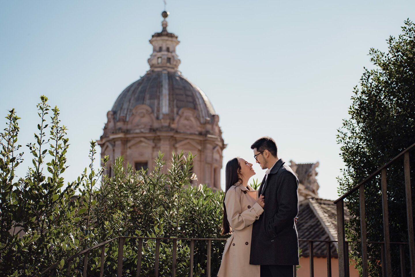 Guilherme e Aline - Roma - Itália